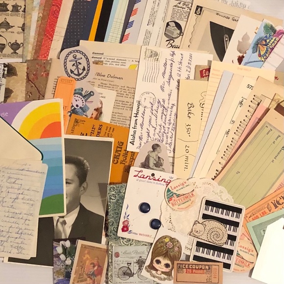 Paper Craft 100 PC Journal Craft Scrapbook Supply - Picture 2 of 5